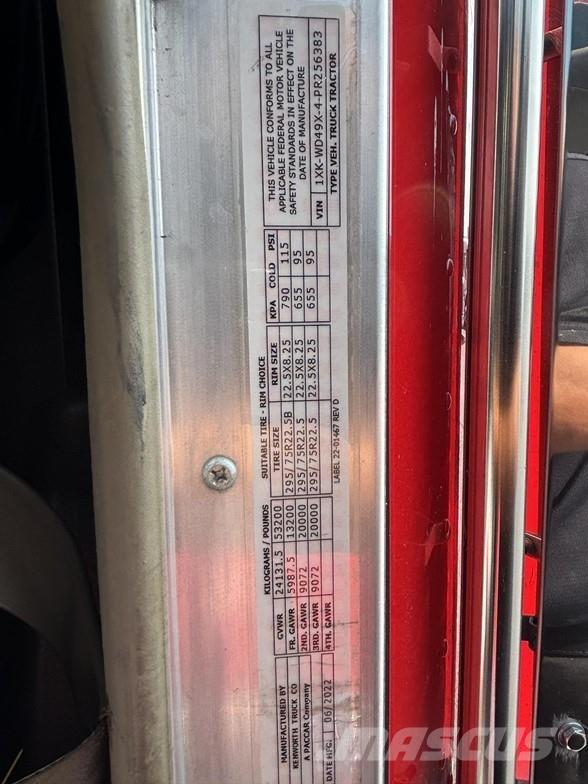 Kenworth W900 Ciągniki siodłowe
