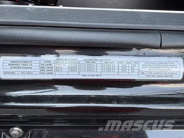 Kenworth W990 Ciągniki siodłowe