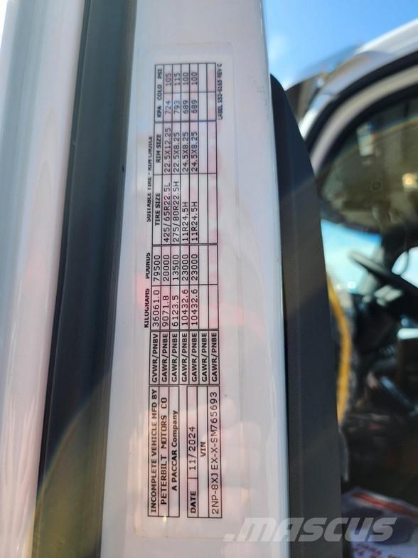 Peterbilt 548 Wywrotki