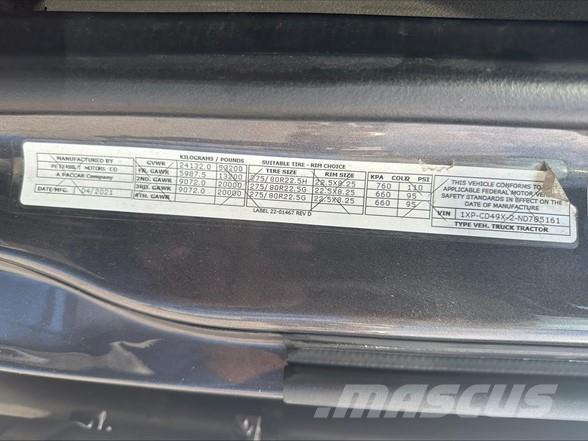 Peterbilt 567 Ciągniki siodłowe