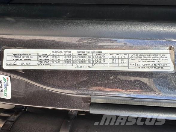 Peterbilt 567 Ciągniki siodłowe