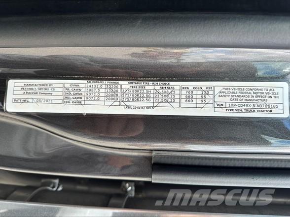 Peterbilt 567 Ciągniki siodłowe