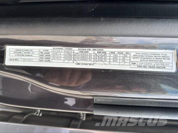 Peterbilt 567 Ciągniki siodłowe