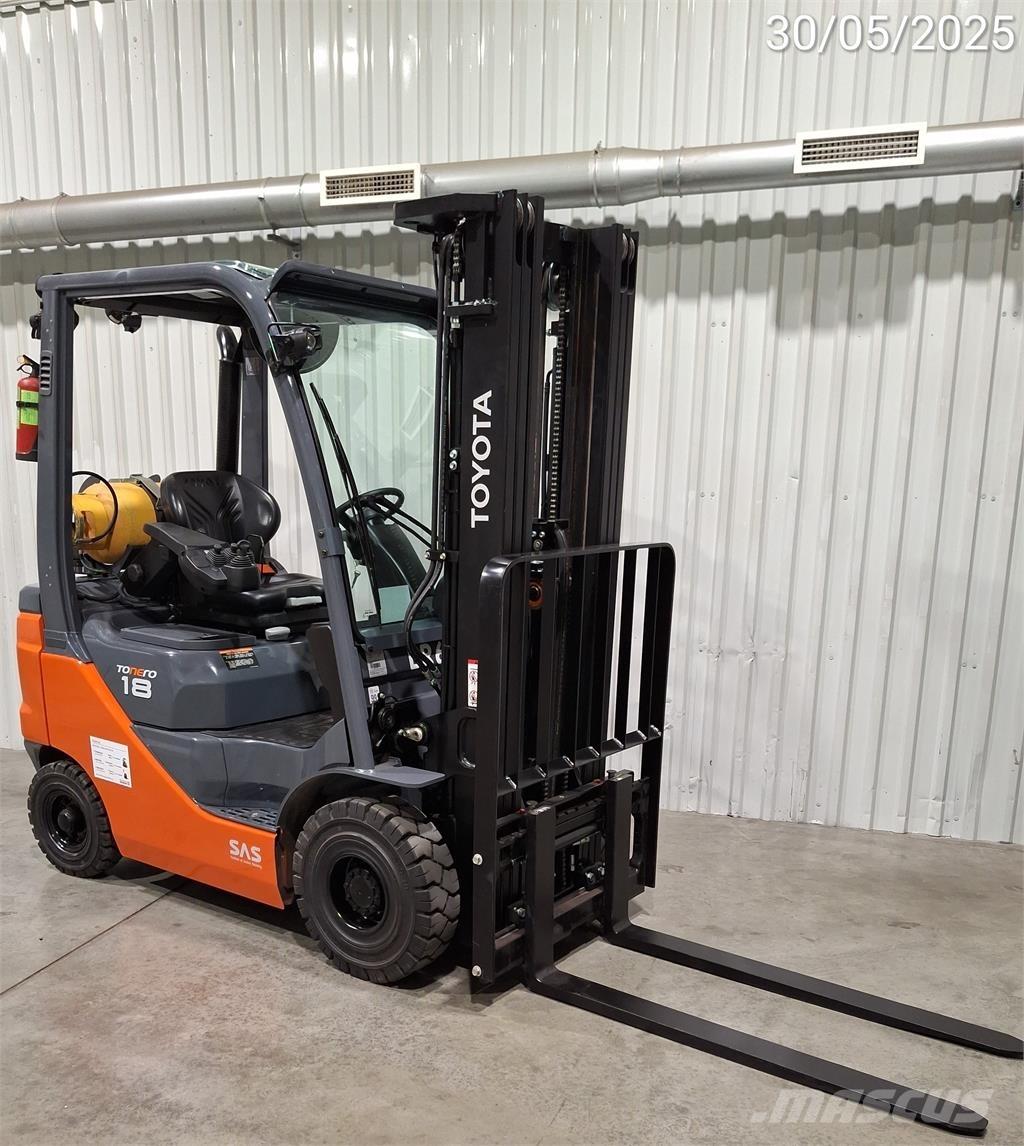 Toyota 02-8FGF18 Wózki LPG