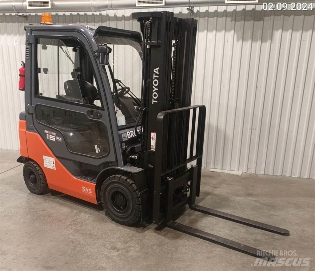 Toyota 42-8FDF15 Wózki Diesla