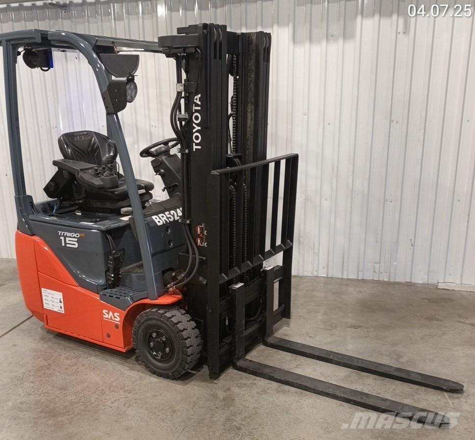Toyota 8FBE15T Wózki elektryczne