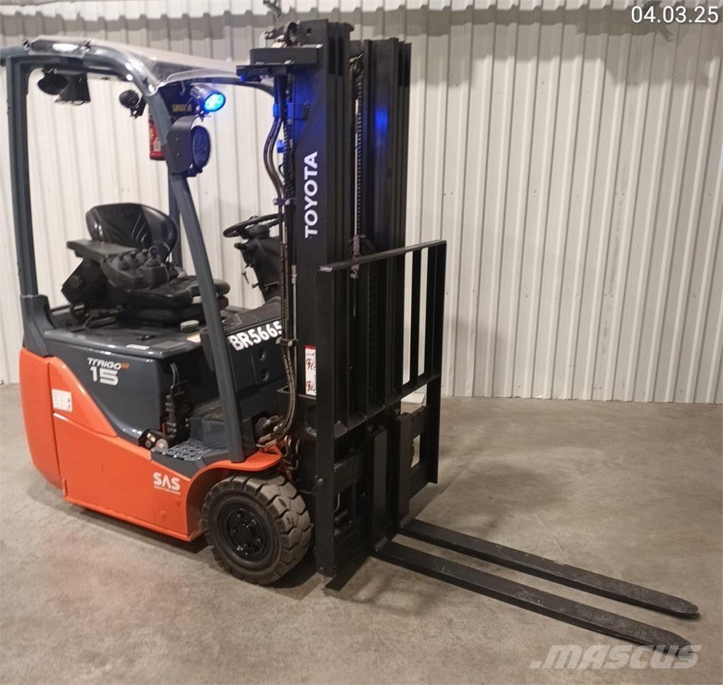 Toyota 8FBE15T Wózki elektryczne