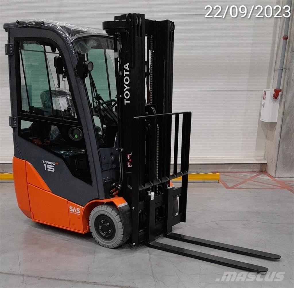 Toyota 8FBE15T Wózki elektryczne