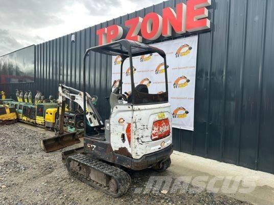Bobcat E17 Canopy Minikoparki