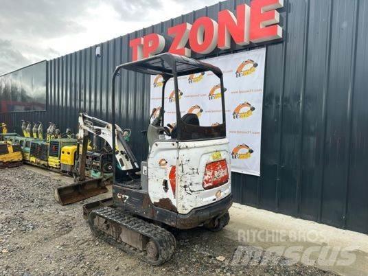 Bobcat E17 Canopy Minikoparki