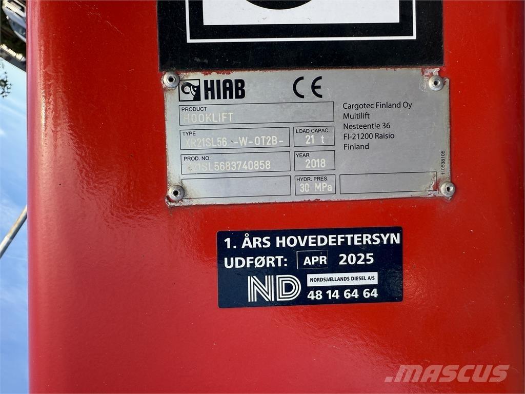 Scania R500 Ciężarówki z wymienną zabudową