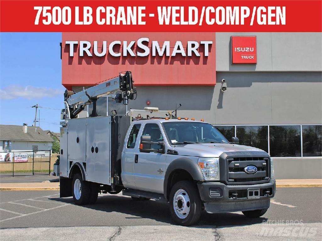 Ford F-550 Żurawie samochodowe