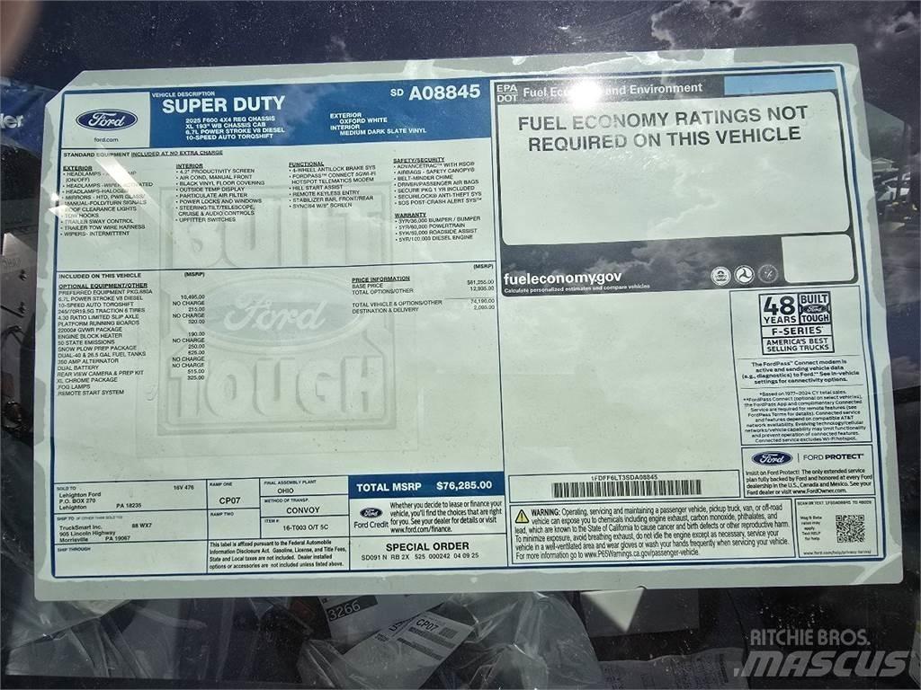 Ford F600 Wywrotki