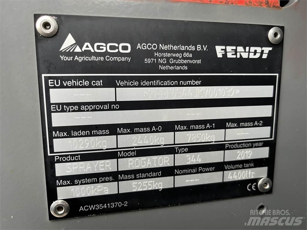 Fendt RG344 Opryskiwacze zaczepiane