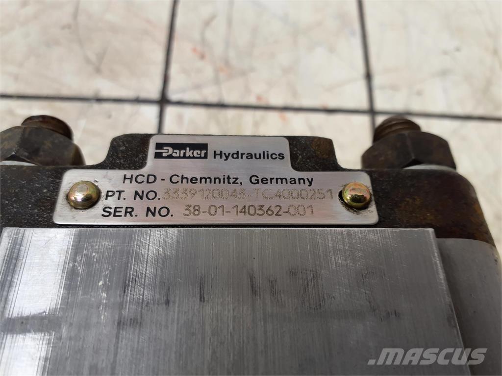  CT2 Dual gear pump Części do dźwigów oraz wyposażenie