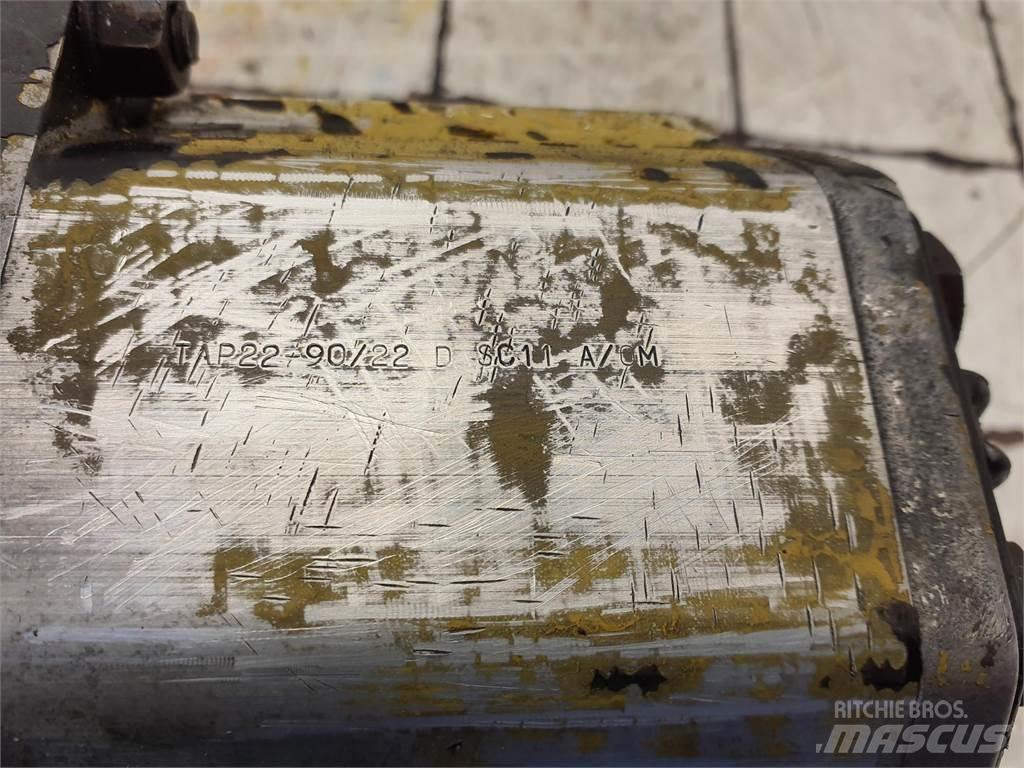  Dual gear pump Części do dźwigów oraz wyposażenie