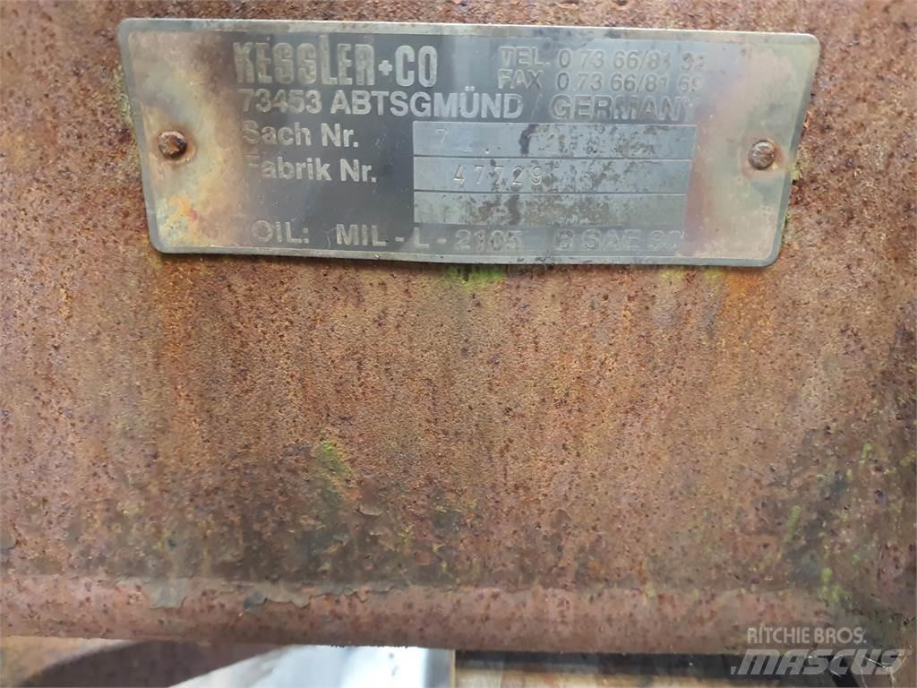Faun ATF 60-4 axle 2 Mosty, wały i osie