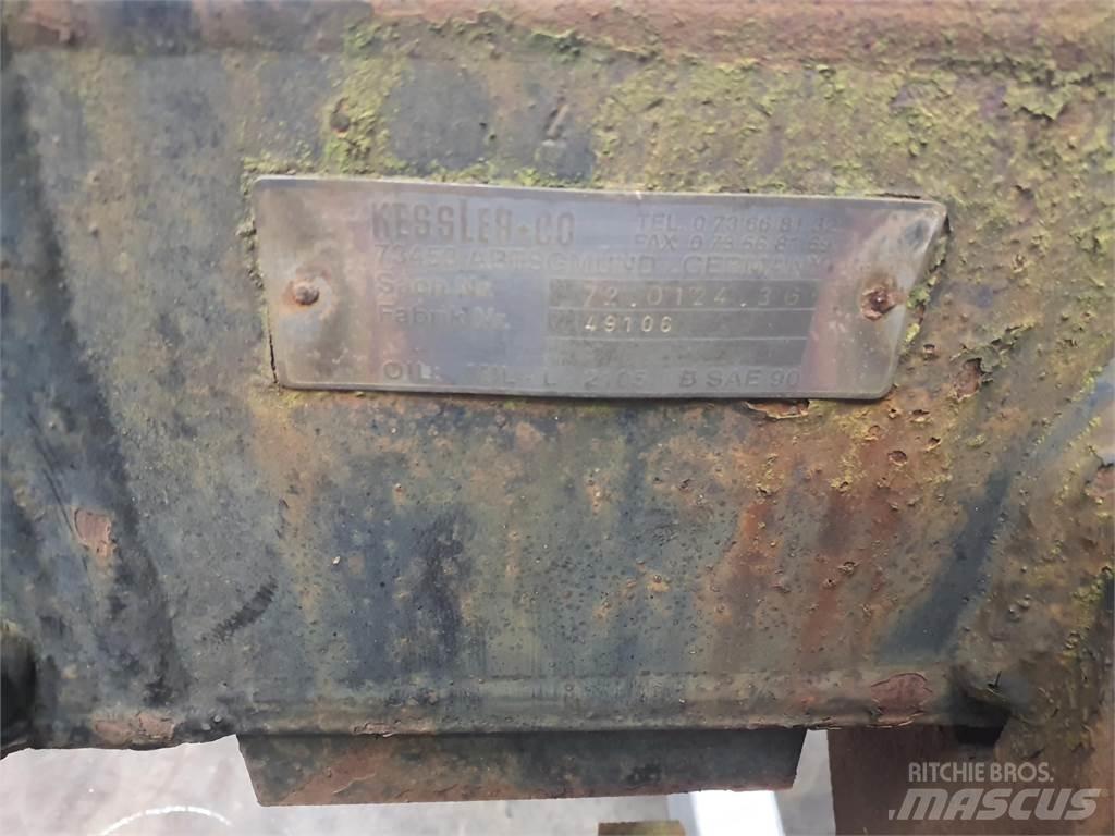 Faun ATF 60-4 axle 3 Mosty, wały i osie