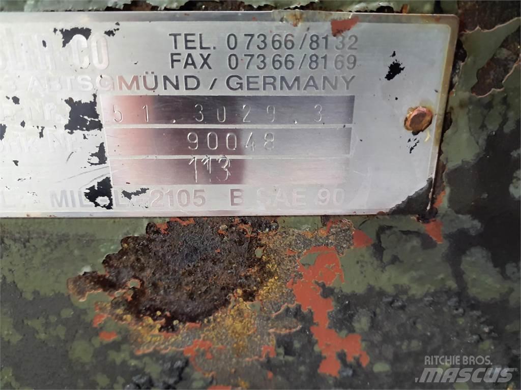 Faun RTF 25 axle 1 Mosty, wały i osie