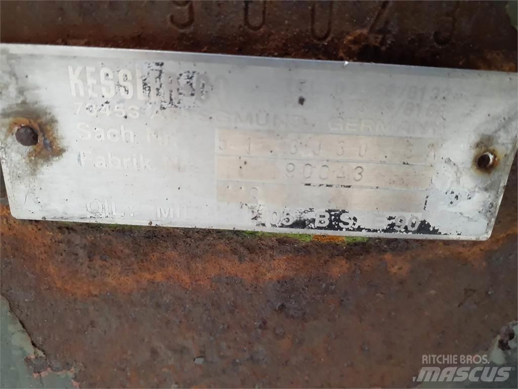 Faun RTF 25 axle 2 Mosty, wały i osie