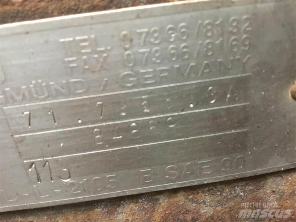 Faun RTF 45 axle 2 Mosty, wały i osie