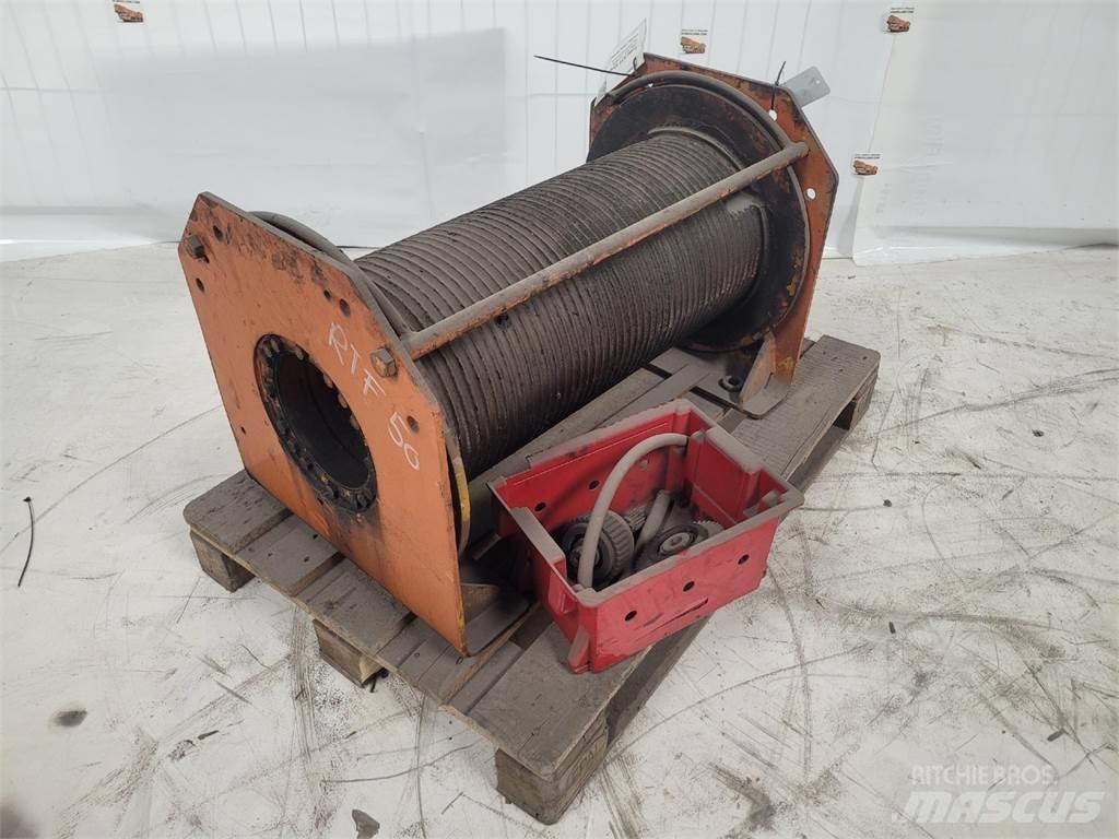 Faun RTF 50 winch Części do dźwigów oraz wyposażenie