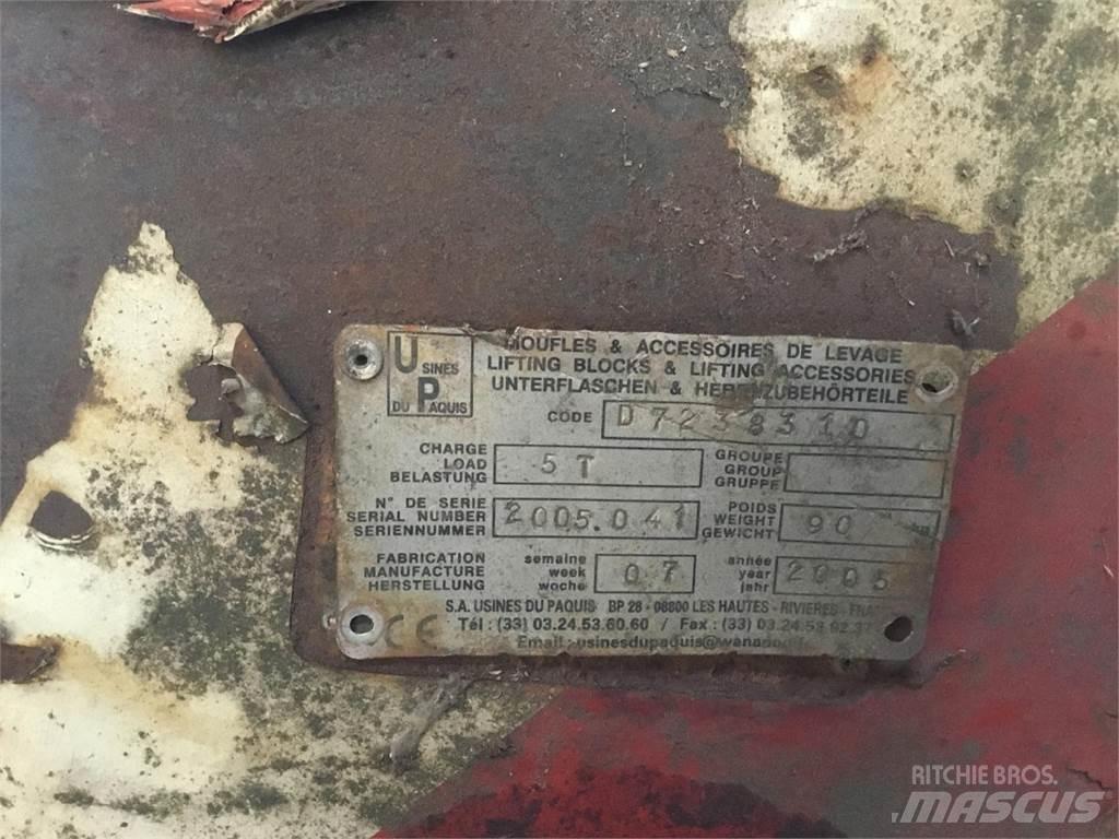  Hookblock 5ton Części do dźwigów oraz wyposażenie