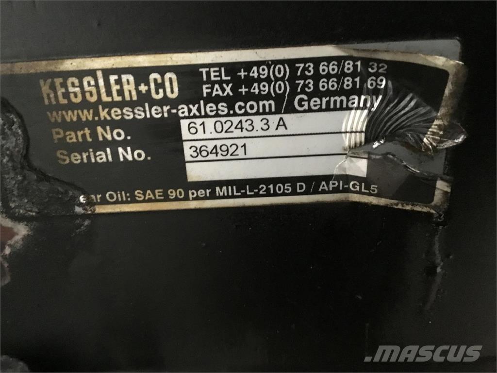 Kessler axle Mosty, wały i osie