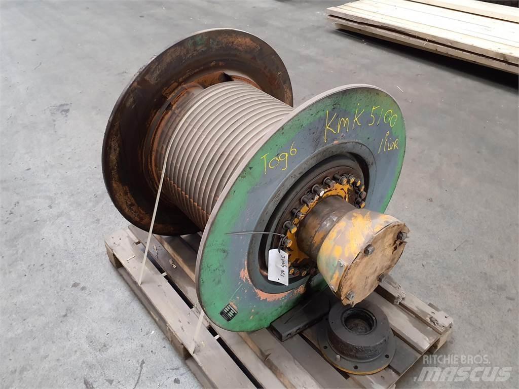 Krupp KMK 5100 winch Części do dźwigów oraz wyposażenie