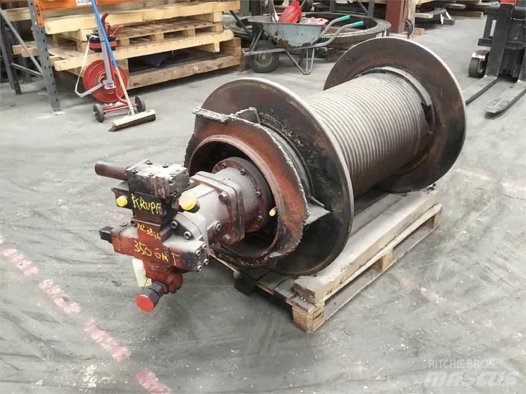 Krupp KMK 8350 winch Części do dźwigów oraz wyposażenie