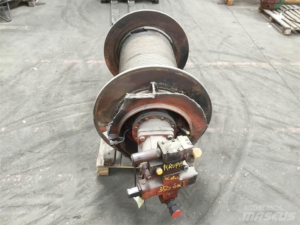 Krupp KMK 8350 winch Części do dźwigów oraz wyposażenie