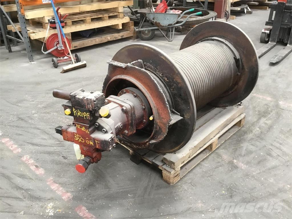 Krupp KMK 8350 winch Części do dźwigów oraz wyposażenie