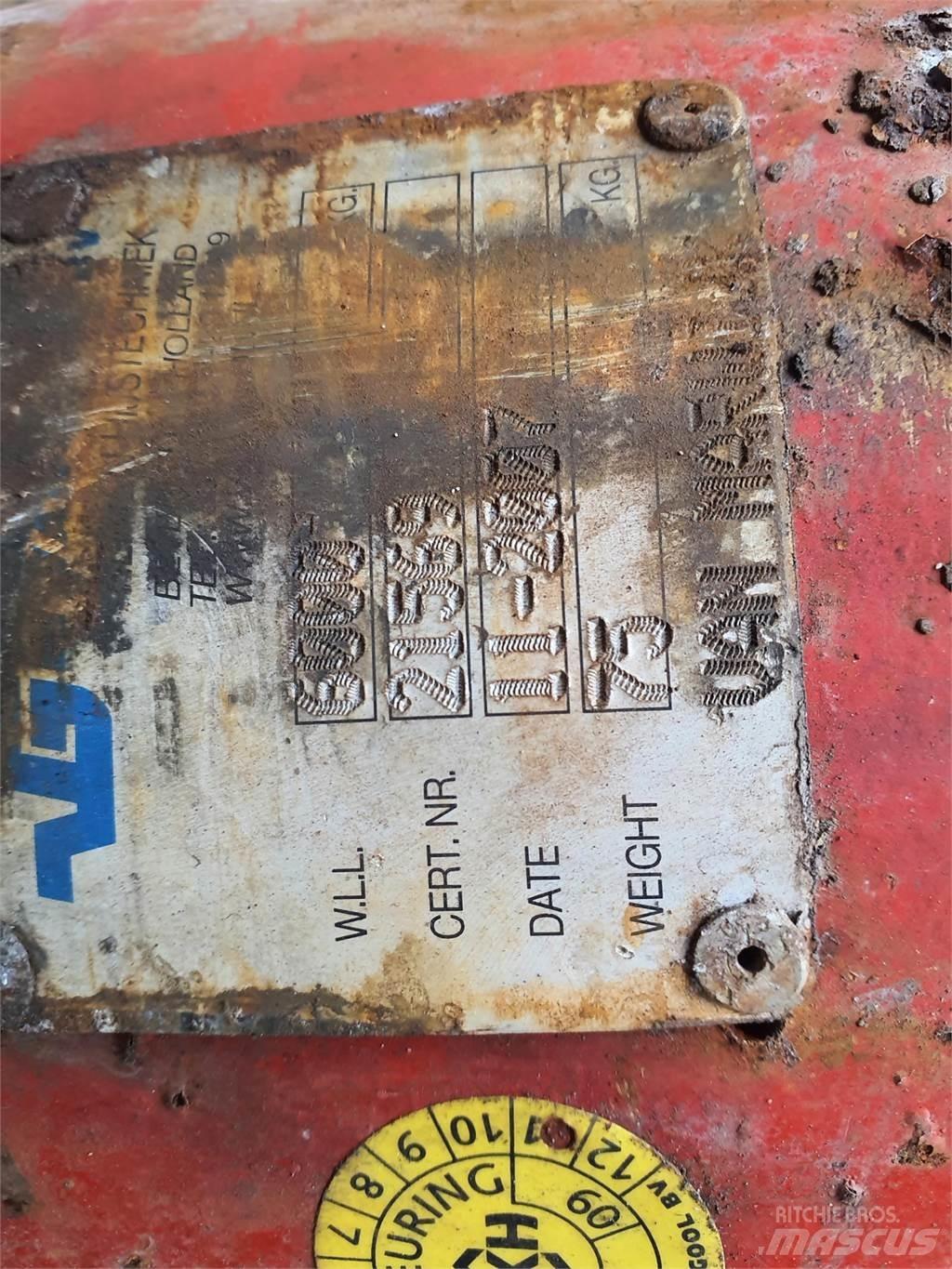 Liebherr Hookball 6T Części do dźwigów oraz wyposażenie