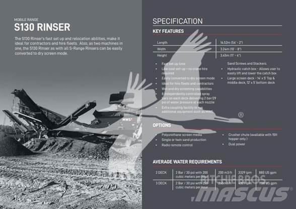 MWS S130 Maszyny budowlane - Inne