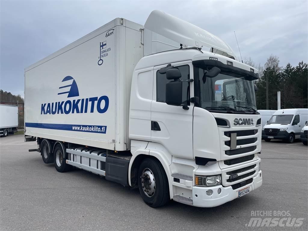 Scania R520 Samochody ciężarowe ze skrzynią zamkniętą