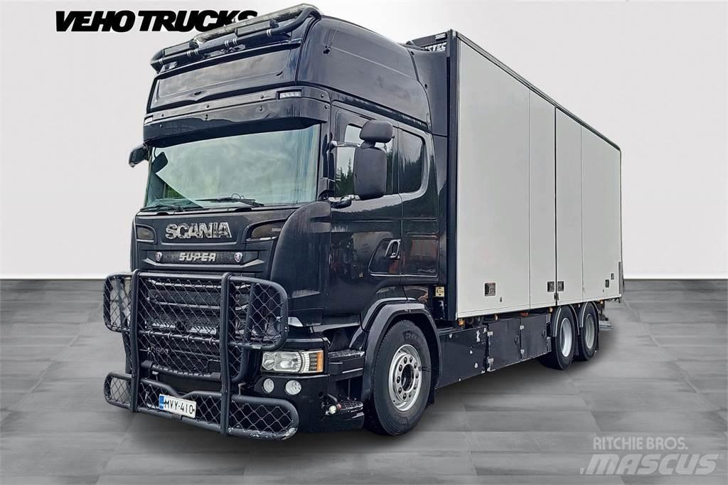Scania R580 Samochody ciężarowe ze skrzynią zamkniętą