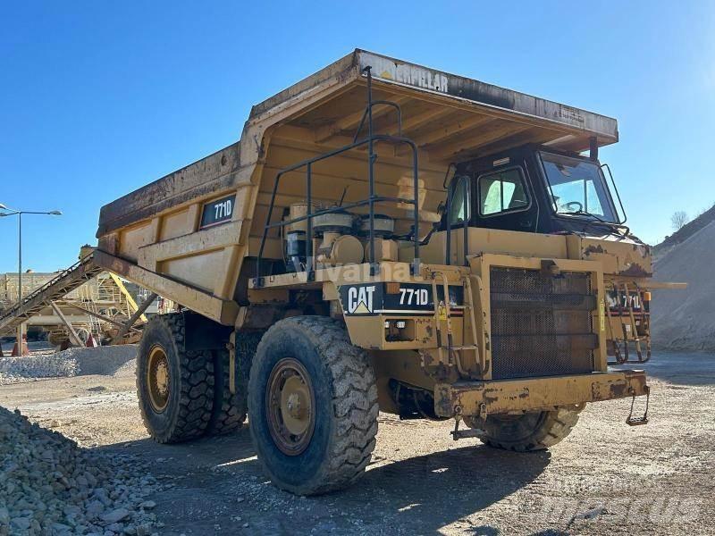 CAT 771D Wozidła sztywnoramowe