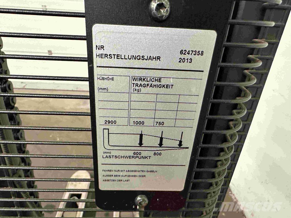 BT SWE 100 Wózki widłowe unoszące z dyszlem