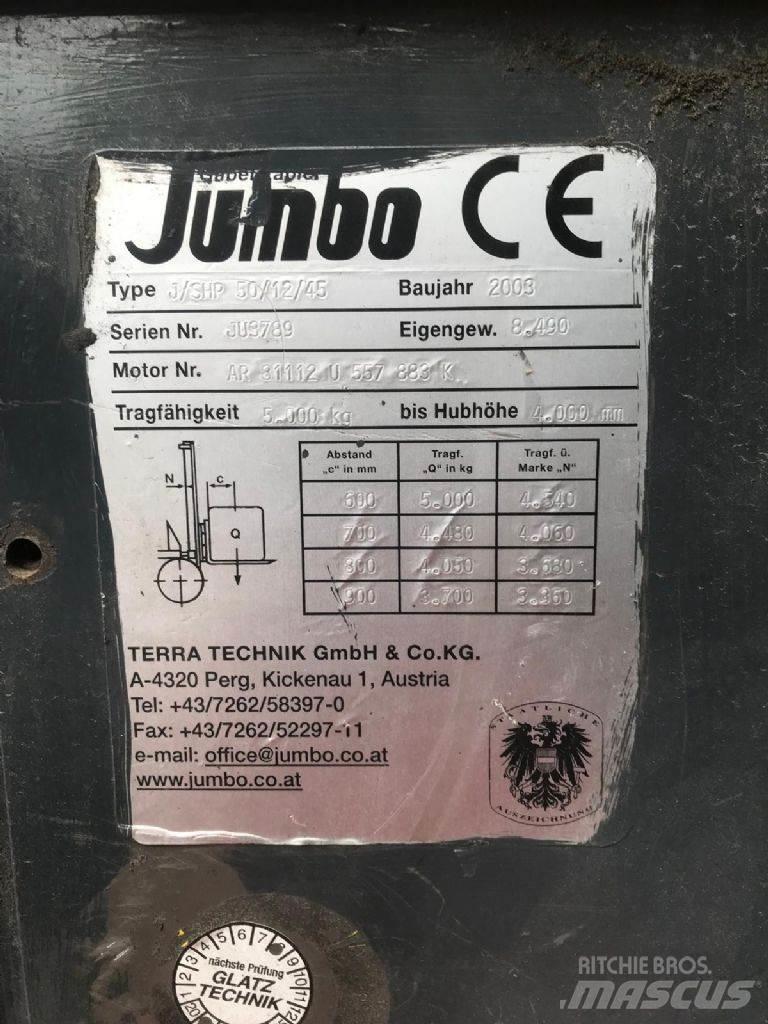 Jumbo J/SHP 50/12/45 Wózki widłowe boczne