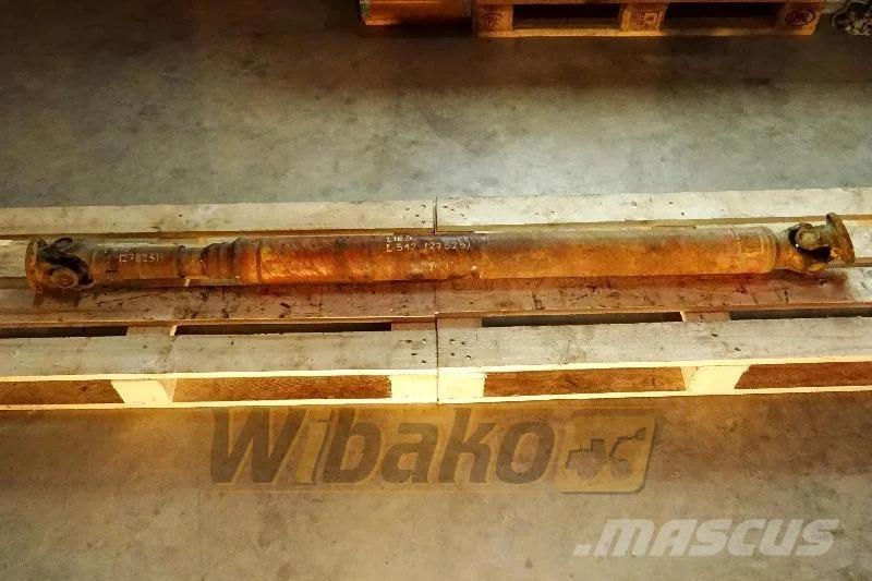 Liebherr L512 Mosty, wały i osie