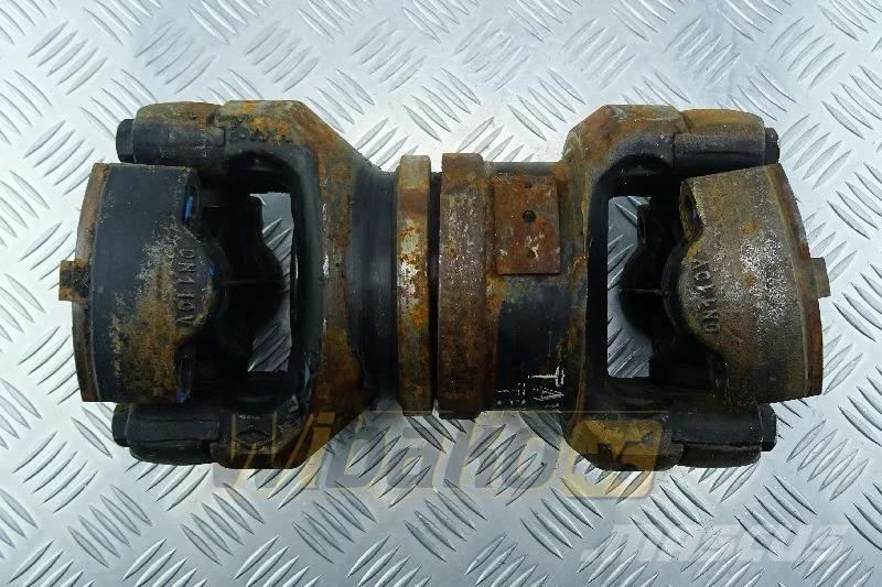 Terex TA30 Mosty, wały i osie