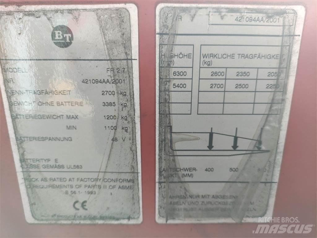BT FR2-7 Wózki widłowe czterokierunkowe