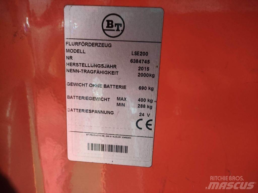 BT LSE200 Wózki widłowe unoszące