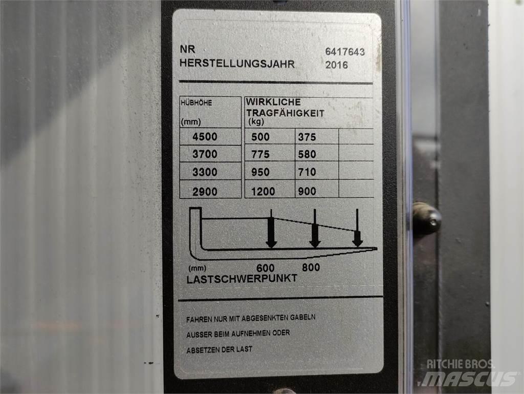 BT SWE120 Wózki widłowe unoszące z dyszlem