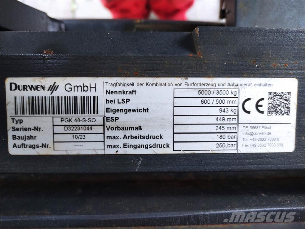 Durwen PGK48-S-SO Widły