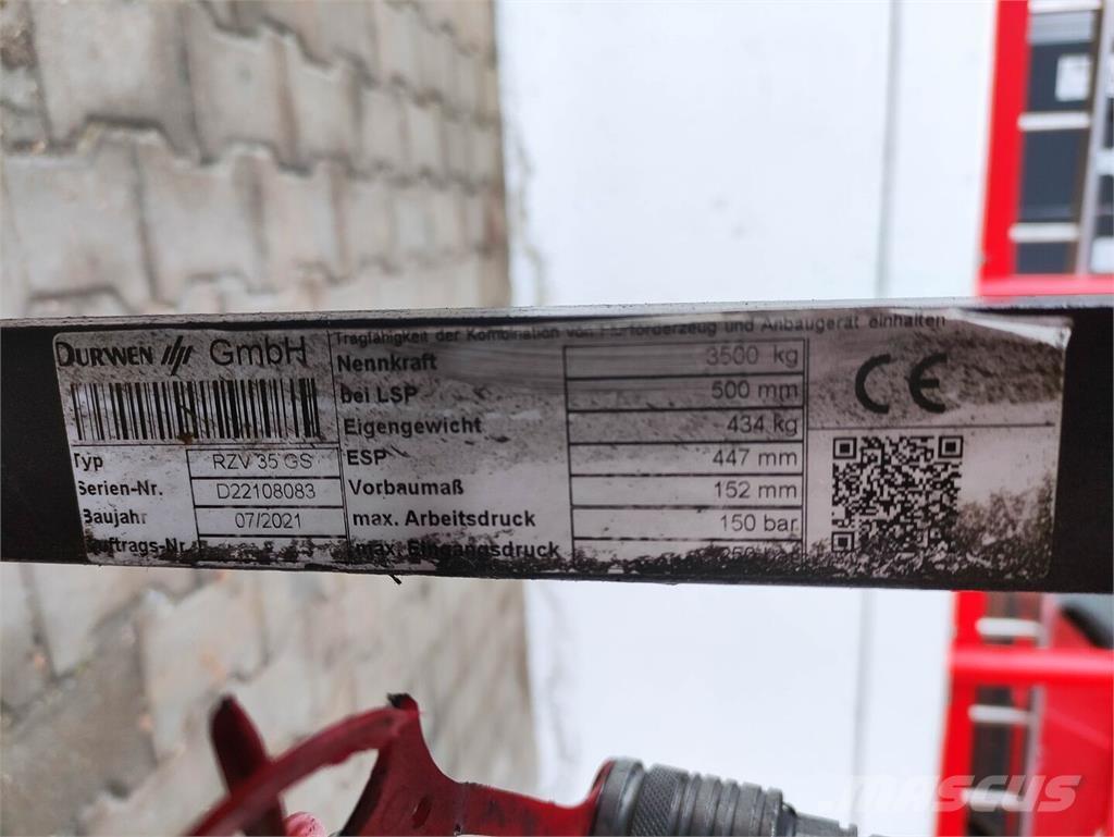 Durwen RZV 35 GS Magazynowanie - Inne