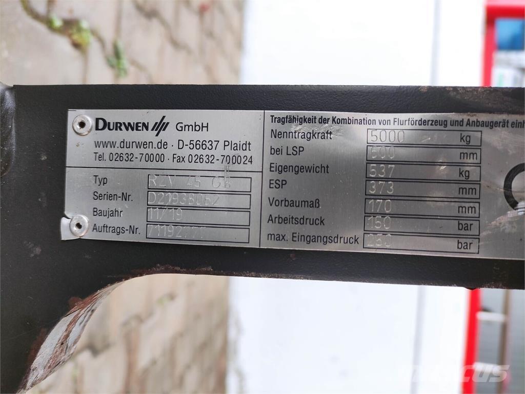 Durwen RZV 45 GS Magazynowanie - Inne