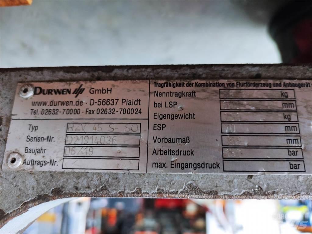 Durwen RZV45S-S0 Magazynowanie - Inne