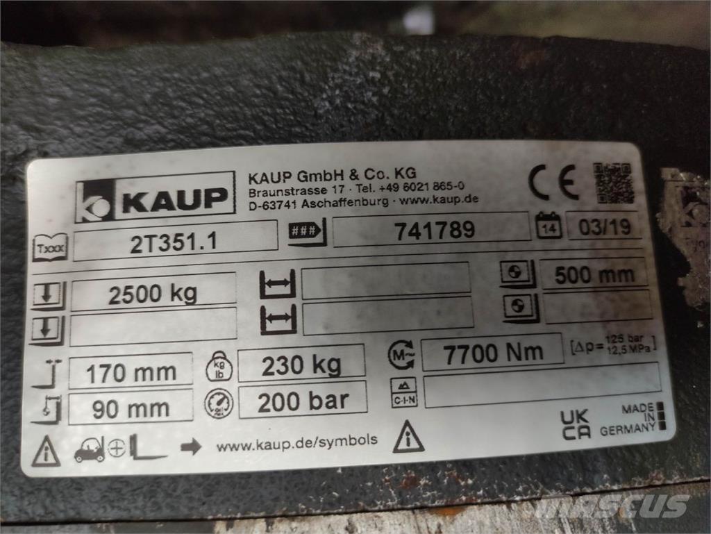 Kaup 2T351.1 Magazynowanie - Inne