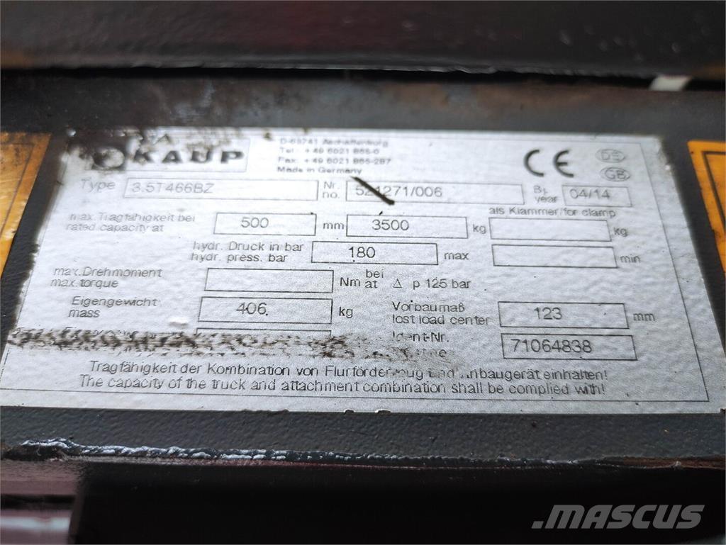 Kaup 3.5T 466B Z Magazynowanie - Inne